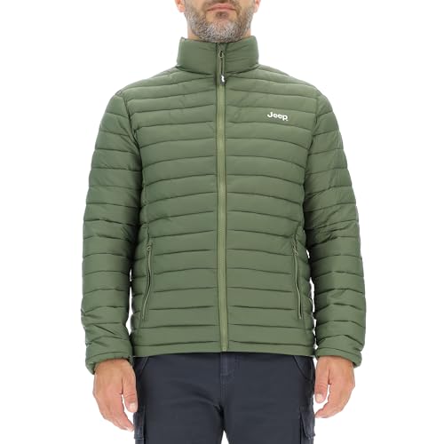 JEEP O102878-E946 J HERREN STEPP-JACKE mit Reißverschlusstaschen kleiner Aufdruck J23W Rifle Green S JEEP O102878-E946 J HERREN STEPP-JACKE mit Reißverschlusstaschen kleiner Aufdruck J23W Rifle Green S von Jeep