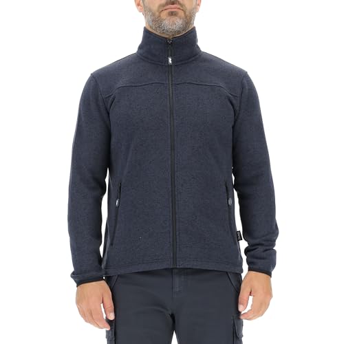 JEEP O102881-A099 J HERREN TRIKOT-FLEECE JACKE MIT KAPUZE und Reißverschlusstaschen Etikett J23W Blue Melange XXL JEEP O102881-A099 J HERREN TRIKOT-FLEECE JACKE MIT KAPUZE und Reißverschlusstaschen Etikett J23W Blue Melange XXL von Jeep