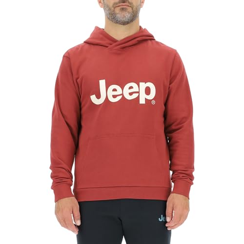 JEEP O102886-R077 J Herren Kapuzenpullover Großer Aufdruck J23W Bordeaux M JEEP O102886-R077 J Herren Kapuzenpullover Großer Aufdruck J23W Bordeaux M von Jeep