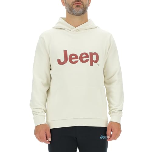 JEEP O102886-W497 J Herren Kapuzenpullover Großer Aufdruck J23W Birch White XL JEEP O102886-W497 J Herren Kapuzenpullover Großer Aufdruck J23W Birch White XL von Jeep