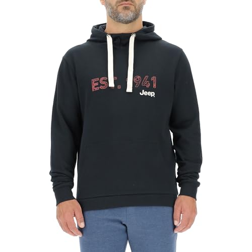 JEEP O102888-B000 J Herren Kapuzenpullover EST.1941 Großer Aufdruck J23W Black S JEEP O102888-B000 J Herren Kapuzenpullover EST.1941 Großer Aufdruck J23W Black S von Jeep