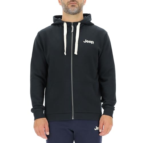 JEEP O102890-B000 J Herren Kapuzen-Sweatjacke - Rückendruck, Star & Grille Pilzhintergrund J23W Black S JEEP O102890-B000 J Herren Kapuzen-Sweatjacke - Rückendruck, Star & Grille Pilzhintergrund J23W Black S von Jeep