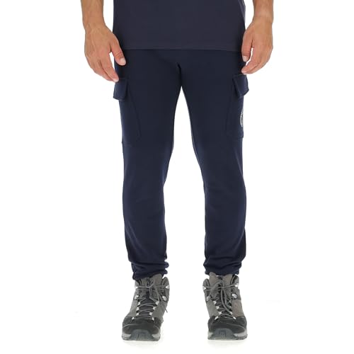 JEEP O102896-A928 J Herren Cargo-Jogginghose Star Kleiner Aufdruck auf der Seitentasche J23W Night Blue L von Jeep