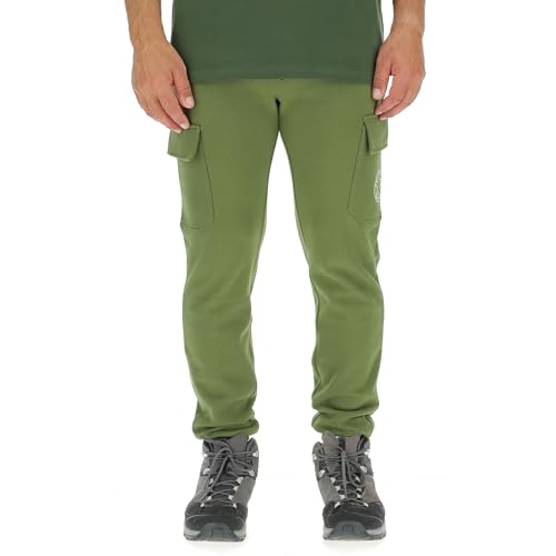 JEEP O102896-E100 J Herren Cargo-Jogginghose Star Kleiner Aufdruck auf der Seitentasche J23W Olive Green M von Jeep