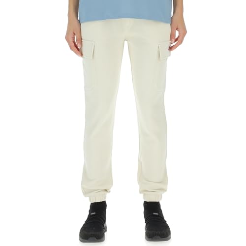 JEEP O102922-W497 J Damen Cargo-Jogginghose Kleiner Aufdruck auf der Seitentasche J23W Birch White XL JEEP O102922-W497 J Damen Cargo-Jogginghose Kleiner Aufdruck auf der Seitentasche J23W Birch White XL von Jeep