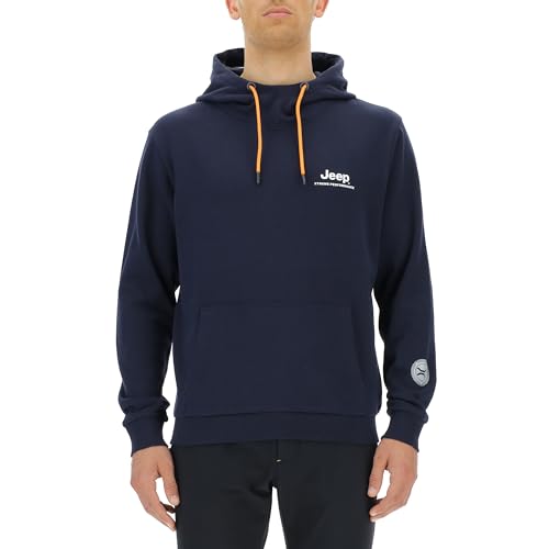 JEEP O102929-A928 XP Herren Kapuzen-Sweatshirt m/Beuteltasche Xtreme Performance Symbol Rückendruck JX23A Night Blue M JEEP O102929-A928 XP Herren Kapuzen-Sweatshirt m/Beuteltasche Xtreme Performance Symbol Rückendruck JX23A Night Blue M von Jeep