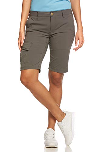 Jeff Green Damen Elastische Schnell Trocknende Kurze Leichte Cargo Outdoor Funktions Hose Melina, Größe - Damen:36, Farbe:Grey Jeff Green Damen Elastische Schnell Trocknende Kurze Leichte Cargo Outdoor Funktions Hose Melina, Größe - Damen:36, Farbe:Grey von Jeff Green