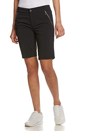 Jeff Green Damen Elastische Schnell Trocknende Kurze Leichte Outdoor Funktions Hose Mina, Farbe:Black, Größe:40 von Jeff Green