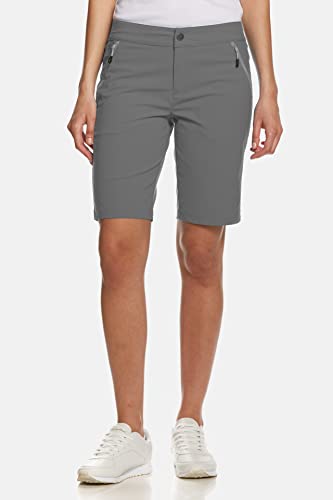 Jeff Green Damen Elastische Schnell Trocknende Kurze Leichte Outdoor Funktions Hose Mina, Farbe:Grey, Größe:36 von Jeff Green