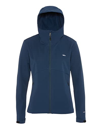 Jeff Green Damen Winddichte Wasserabweisende Atmungsaktive Softshell Jacke Kapuze Ida, Farbe:Navy, Größe:36 Jeff Green Damen Winddichte Wasserabweisende Atmungsaktive Softshell Jacke Kapuze Ida, Farbe:Navy, Größe:36 von Jeff Green