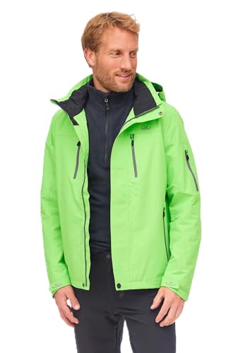 Jeff Green Herren Atmungsaktive wasserdichte Outdoor Funktionsjacke Harstad 12.000mm Wassersäule, Größe:M, Farbe:Lime 1 Jeff Green Herren Atmungsaktive wasserdichte Outdoor Funktionsjacke Harstad 12.000mm Wassersäule, Größe:M, Farbe:Lime 1 von Jeff Green