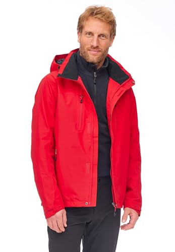 Jeff Green Herren Atmungsaktive wasserdichte Outdoor Funktionsjacke Harstad 12.000mm Wassersäule, Größe:M, Farbe:Salsa Jeff Green Herren Atmungsaktive wasserdichte Outdoor Funktionsjacke Harstad 12.000mm Wassersäule, Größe:M, Farbe:Salsa von Jeff Green