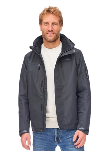 Jeff Green Herren Atmungsaktive wasserdichte Outdoor Funktionsjacke Harstad 12.000mm Wassersäule, Größe:XXL, Farbe:Deep Black Jeff Green Herren Atmungsaktive wasserdichte Outdoor Funktionsjacke Harstad 12.000mm Wassersäule, Größe:XXL, Farbe:Deep Black von Jeff Green
