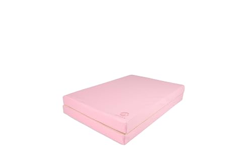 Jeflex – Pink beige klappbare Weichbodenmatte & Turnmatte 1 Mal klappbar - 200 x 70 x 8 cm - MADE IN GERMANY/Gymnastikmatte tragbar/platzsparende Fitnessmatte & Spielmatte für Kinderzimmer Jeflex – Pink beige klappbare Weichbodenmatte & Turnmatte 1 Mal klappbar - 200 x 70 x 8 cm - MADE IN GERMANY/Gymnastikmatte tragbar/platzsparende Fitnessmatte & Spielmatte für Kinderzimmer von Jeflex