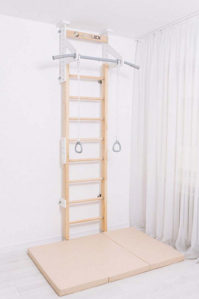 Jeflex Sprossenwand Holzsprossenwand ClimbMaxx M6 Jeflex Sprossenwand Holzsprossenwand ClimbMaxx M6 von Jeflex
