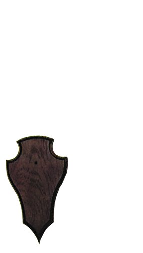Jehn Gehörnschild 1911, Dunkelbraun, 19x12cm Jehn Gehörnschild 1911, Dunkelbraun, 19x12cm von Jehn