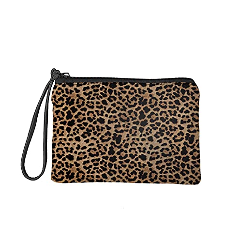 Jeiento Kleine Münzgeldbörse, Geldbörsen, Geldbörsen, Geldbörsen, Geldbörsen, Reißverschluss, Clutch-Tasche, leopard, S, Münztasche von Jeiento