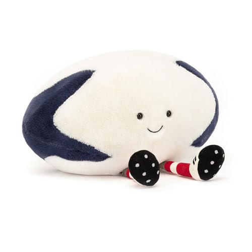 Jellycat Lustiger Sport Rugby Ball – H 18 cm x L 29 cm Jellycat Lustiger Sport Rugby Ball – H 18 cm x L 29 cm von Jellycat