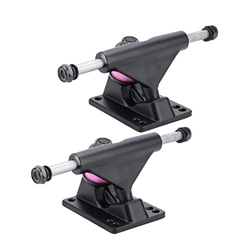 Jenngaoo Skateboard-Achsen Combo 8,25 cm Rollen Abec Longboard Skatebaord Zubehör All-in-One Skate T-Tool (schwarz) von Jenngaoo