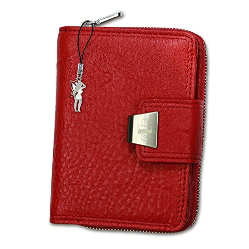 Damen Geldbörse Portemonnaie Geldbeutel Rindleder 5197, Rot, 9x13cm Damen Geldbörse Portemonnaie Geldbeutel Rindleder 5197, Rot, 9x13cm von Jennifer Jones