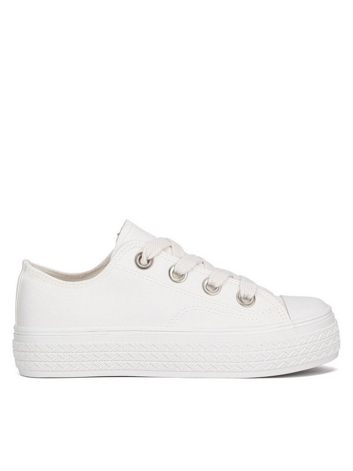 Jenny Fairy Jenny Fairy Sneakers aus Stoff Damen WFA2916-1 Weiß Sneaker Jenny Fairy Jenny Fairy Sneakers aus Stoff Damen WFA2916-1 Weiß Sneaker von Jenny Fairy
