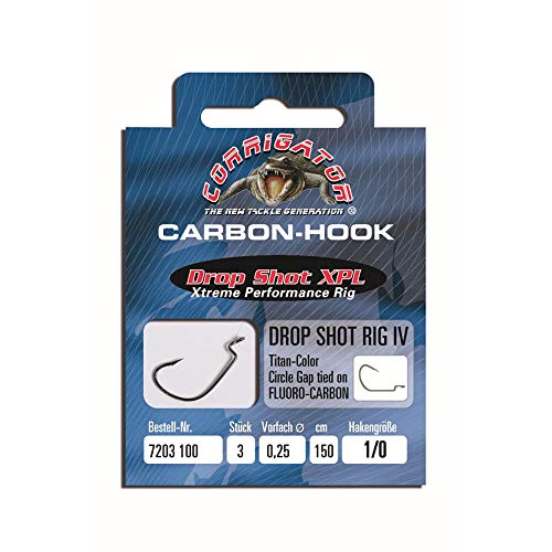 Jenzi Corrigator Drop Shot Rig 4 0,22mm Gr.1 von Jenzi