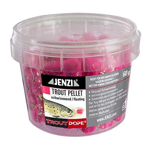 Jenzi Trout-Pellets 60g Rot-Pink von Jenzi