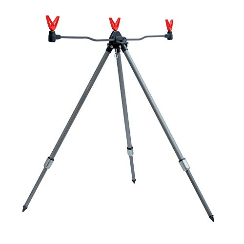 Jenzi Angeln Rutenhalter - Dreibein Tripod mit V-Auflage 60-100cm Jenzi Angeln Rutenhalter - Dreibein Tripod mit V-Auflage 60-100cm von Jenzi