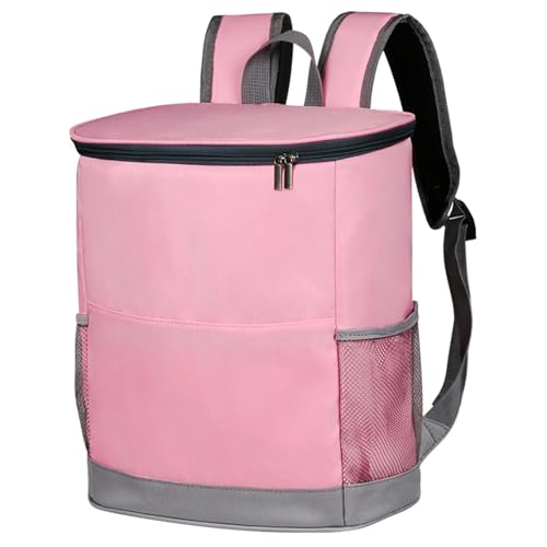 Isolierter Rucksack, Rucksackkühler großer Kapazität Kühlerer Beutel Isolierter wasserdicht ＆ Lecksicherer Strandkühlerbeutel mit Seiten ＆ Vordertasche Kühltasche Rucksack für Camping Beach Wanderfis von Jeorywoet