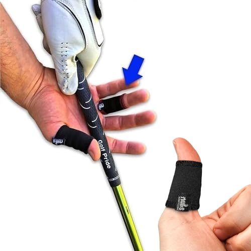 JerkFit NUBS Finger Caddies (Paar) - Langlebige Daumen- und Fingerhülsen zur Vorbeugung von Blasen beim Golf - Bequeme Alternative zu Golfhandschuhen und Fingerbandagen für Daumen- und Fingerschutz von JerkFit