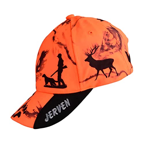 Jerven Kamu Base Cap Fjell Camo (Orange) von Jerven