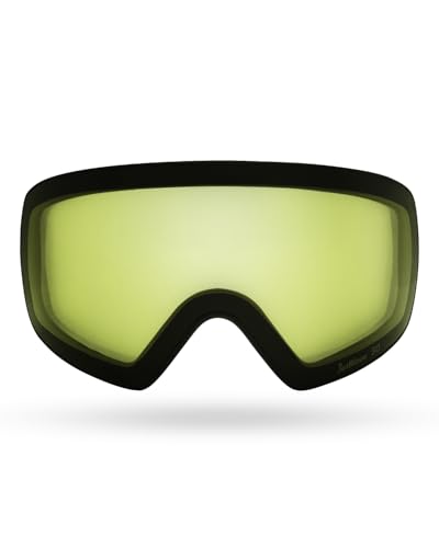 JetBlaze Skibrille mit Wechselglas Sphärisch Verspiegelt Gelb Linse von JetBlaze