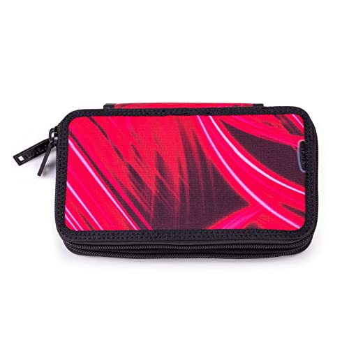 Jeva - Pencil Case TwoZip – Pink Lightning (8865-96) von Jeva