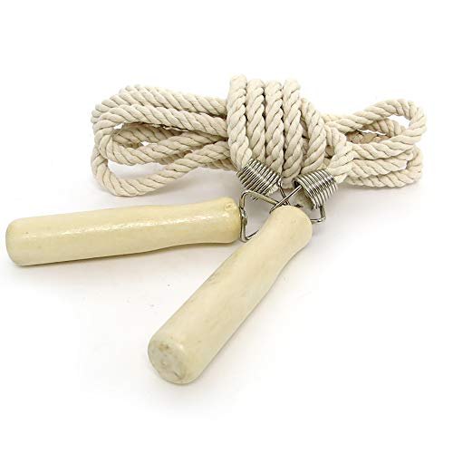 Jia Hu Springseil mit Holzgriff, 7 m lang, für Erwachsene Jia Hu Springseil mit Holzgriff, 7 m lang, für Erwachsene von Jia Hu