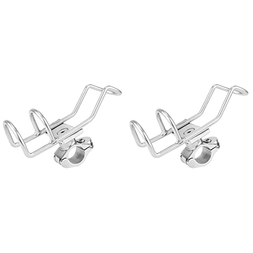 Jialouboo 2 Stück Edelstahl 316 Angel Rack Halter Pol Halterung Unterstützung Klemmen Schienen 26 mm von Jialouboo