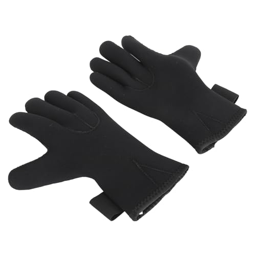 Jiawu Angelhandschuhe, Tauchhandschuhe, 5 Mm Dick, Neopren und Nylon, 1 Paar, Zum Rafting Zum Surfen (M) von Jiawu