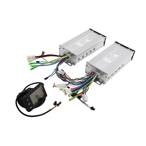 Jiawu Brushless Motor Controller, 36V/48V 1000W Brushless Controller LCD Display Gute Zähigkeit Dual Drive Controller für Elektrofahrrad für Elektroroller Jiawu Brushless Motor Controller, 36V/48V 1000W Brushless Controller LCD Display Gute Zähigkeit Dual Drive Controller für Elektrofahrrad für Elektroroller von Jiawu