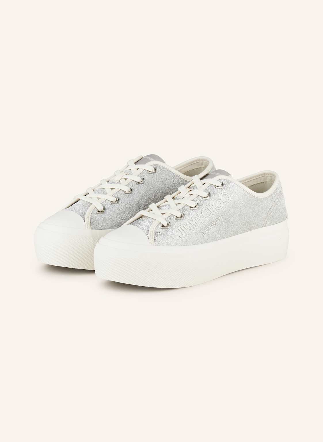 Jimmy Choo Sneaker Palma Maxi/F silber Jimmy Choo Sneaker Palma Maxi/F silber von Jimmy Choo