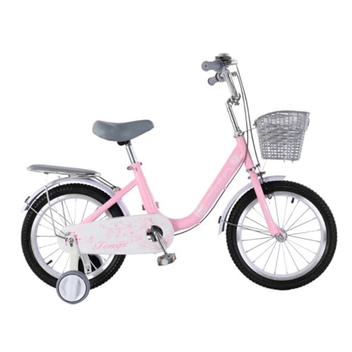 JingYi Store Fahrräder Aus Kohlenstoffstahl Ultraleichte Fahrräder Outdoor-Fahrräder Laufräder Metallrahmen(Color:Pink,Size:18 IN) von JingYi Store