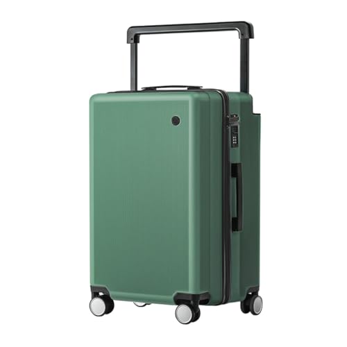 JingYi Store Modische Koffer Trolley-Koffer Für Die Reise Boarding-Koffer Für Damen Koffer Mit Großem Fassungsvermögen Reisepasswort-Koffer(Green,26in) von JingYi Store