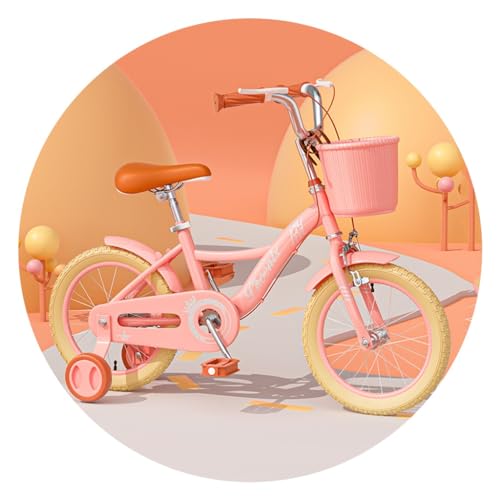 JingYi Store Outdoor-Fahrräder Geländefahrräder Schulfahrräder Sportfahrräder Robust Und Langlebig(Color:Pink,Size:16 IN) von JingYi Store