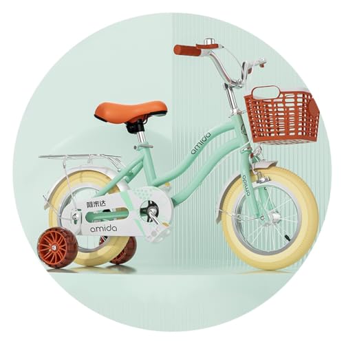 JingYi Store Professionelle Fahrräder Sportfahrräder Outdoor-Fahrräder Bergsteigerfahrräder Komfortabel Und Langlebig(Color:Green,Size:14 IN) von JingYi Store