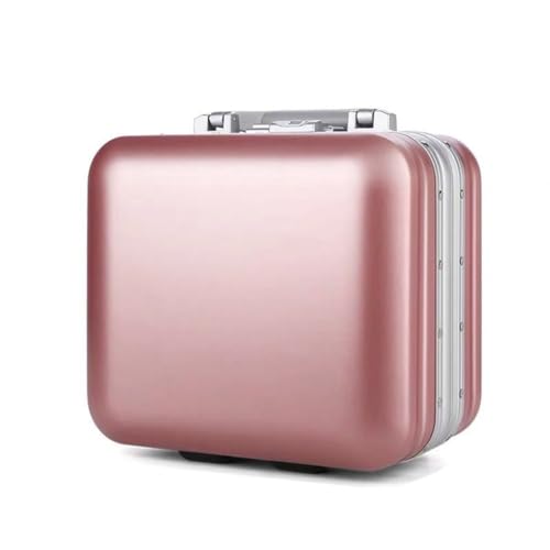 JingYi Store Reisekoffer Kleine Koffer Passwortboxen Kosmetikkoffer Aufbewahrungsboxen Für Den Haushalt(Pink,12in) von JingYi Store