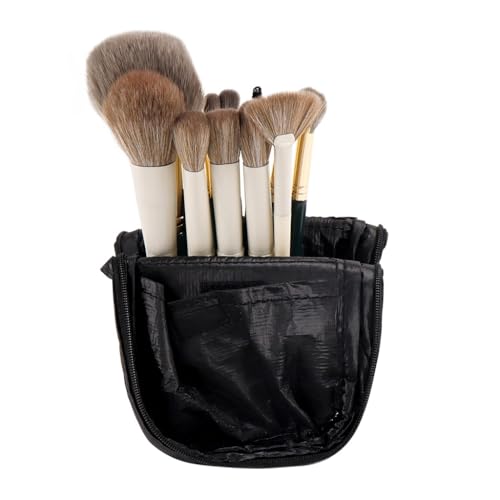 Make-up-Pinseltasche Faltbare Kosmetiktasche Aufbewahrungstasche Für Toilettenartikel Aufbewahrungstasche Mit Magnetschnalle von JingYi Store