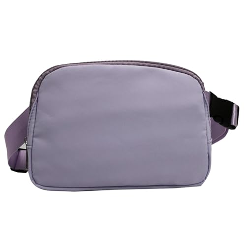 Jingyash Gürteltasche aus Nylon für Damen und Herren, multifunktional, Laufen, Freizeit, wasserdicht, leicht, schlanke Gürteltasche für Handy, Schlüssel, Geldbörse, lavendel, Refer to description, von Jingyash