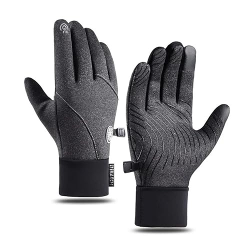 Jingyingtt Winter-Thermohandschuhe for Damen und Herren, Skihandschuhe mit Fleece-Innenfutter, Warmer Touchscreen, perfekt for Radfahren, Laufen, Fahren, Arbeiten im Gefrierschrank von Jingyingtt