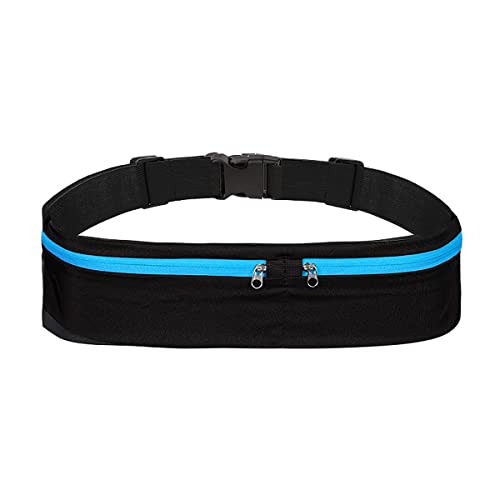 Laufgürtel zum Fitness Damen und Herren Running Belt Taille Gürteltasche Running Belt Bag Laufgürtel für Handy Laufen, Sport, Fitness von Jiujiutu