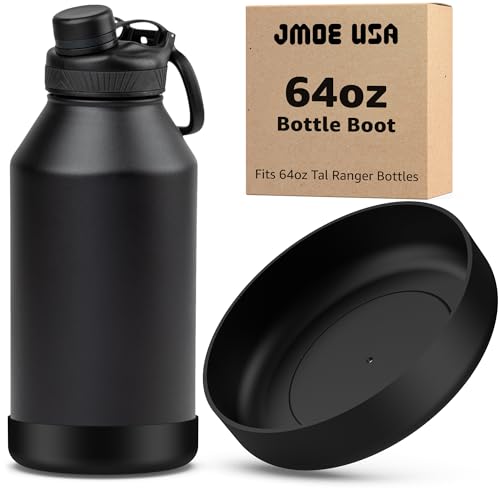 Jmoe USA Boot for Tal Wasserflasche, 1,8 l, passend für 1,8 l Ranger-Krug, schützt vor Dellen und Kratzern, Silikonhülle für den Boden des Krugs, aus strapazierfähigem, BPA-freiem Silikon von Jmoe USA