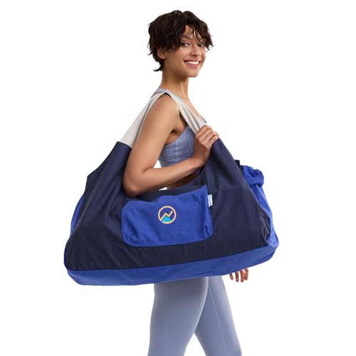 JoYnWell Yogamatten-Tasche – Große Yoga-Tasche mit Yogamatten-Gurt, Reißverschluss und Taschen – Yoga-Tasche von JoYnWell