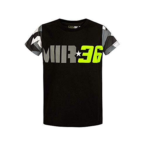 Vr46 Joan MIR, Tshirt Unisex Niños, Negro, 8/9 von Valentino Rossi